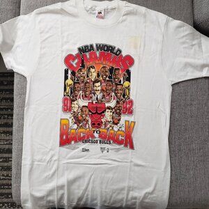 NEVER WORN '91-'92 Chicago Bulls Championship Tee-Shirt,  size XLarge